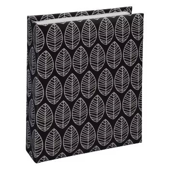 Hama La Fleur Fotoalbum Schwarz 40 Blatt 10 x 15