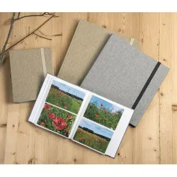 Hama Tessuto Fotoalbum Grau 240 Blatt 10 x 15 cm