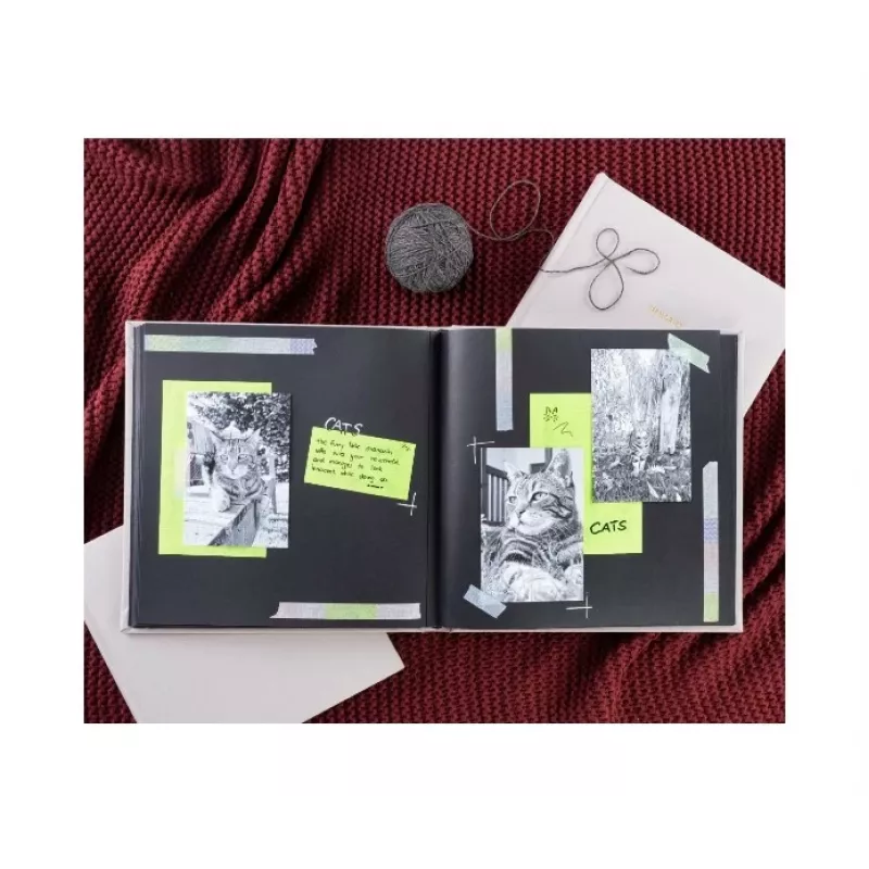 Hama Memories Fotoalbum Grau 50 Blätter Buchbindung