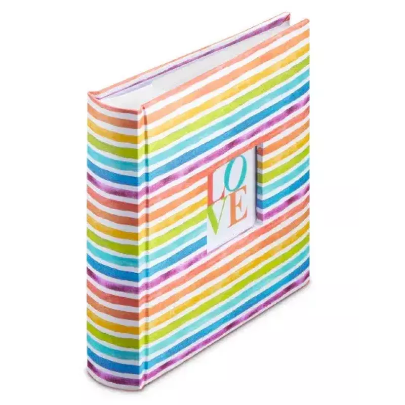 Hama Rainbow I Fotoalbum Mehrfarbig 200 Blatt 10 x 15 Buchbindung