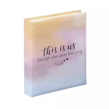 Hama Letterings Fotoalbum Blau, Orange, Lila 40 Blatt 10 x 15 cm