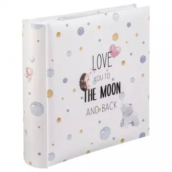Hama To The Moon Fotoalbum Mehrfarbig 200 Blatt 10 x 15 cm