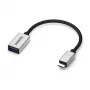 USB-Kabel Marmitek 08375 0,15 m USB 3.2 Gen 1 USB-C USB-A Schwarz Silber