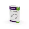 USB-Kabel Marmitek 08375 0,15 m USB 3.2 Gen 1 USB-C USB-A Schwarz Silber