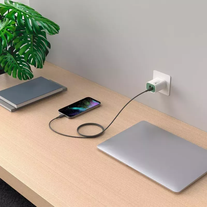 Kabel GP Batterien CL1P 1m Grau Lightning USB C