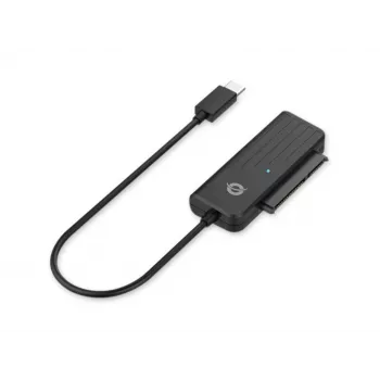 Conceptronic ABBY USB-C-auf-SATA-Adapter, Schwarz, China, 32 mm, 12 mm, 65 mm, 22 g