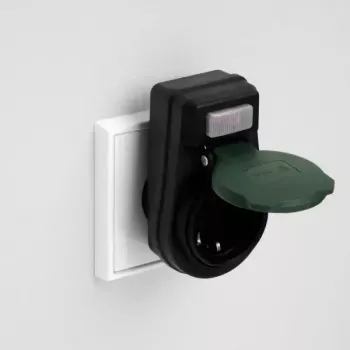 Steckdose Typ F REV 20190502 Schwarz