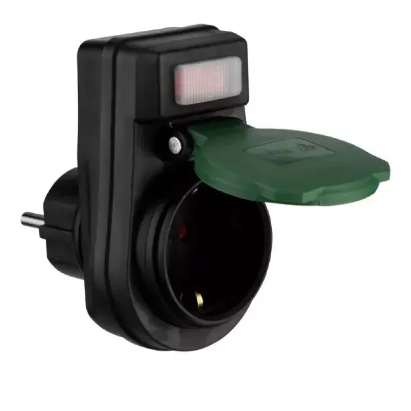 Steckdose Typ F REV 20190502 Schwarz