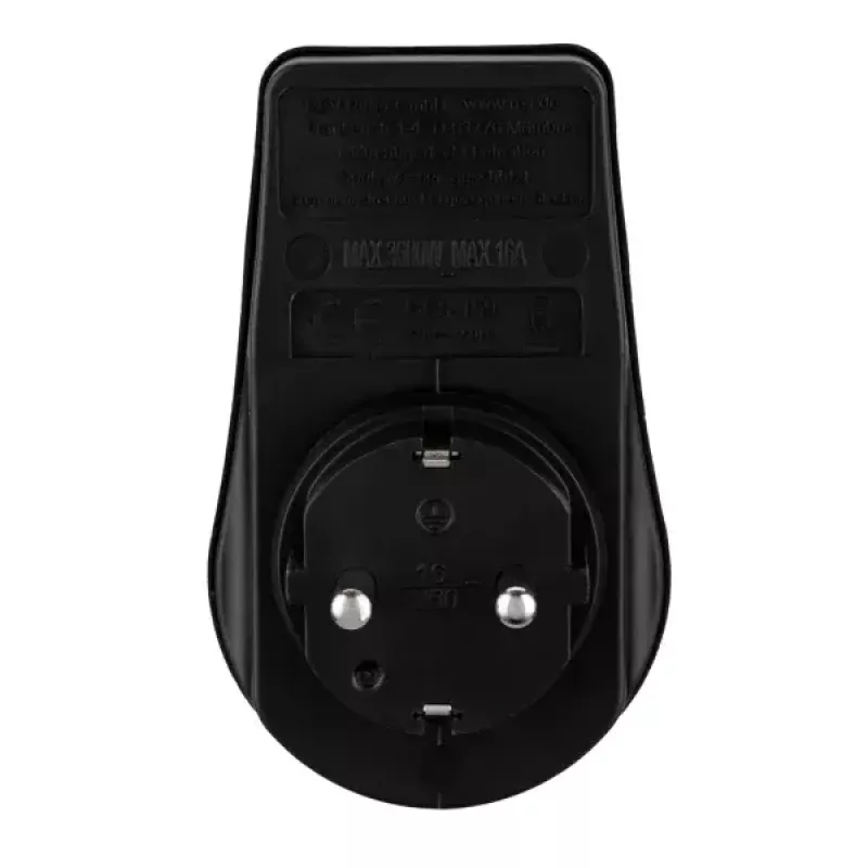 Steckdose Typ F REV 20190502 Schwarz