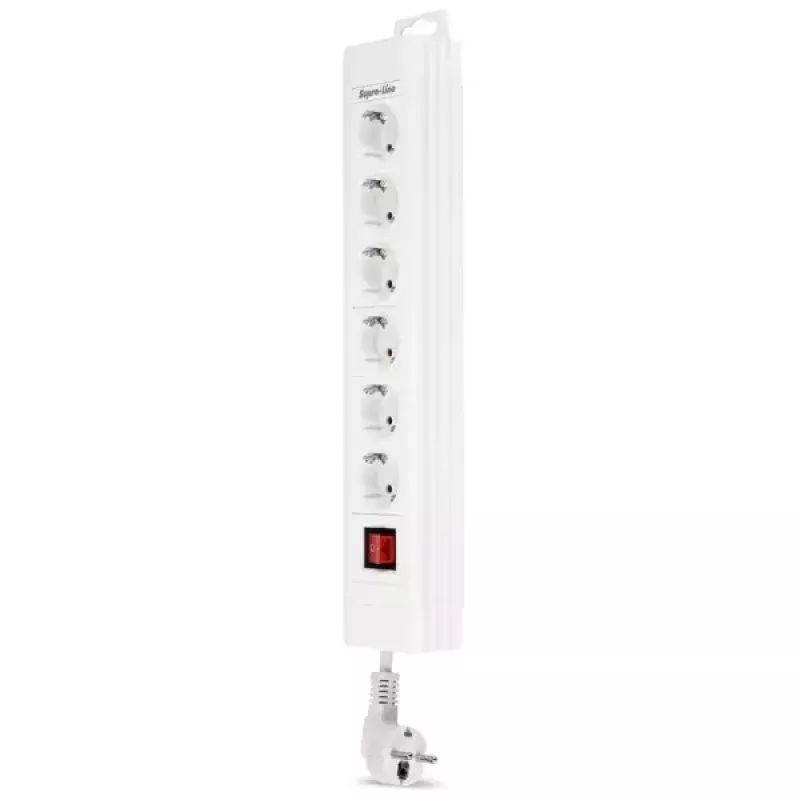 Power Extension REV 14612113 2,4 m 6 AC-Ausgänge für Innenbereich Weiß