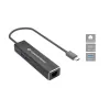 Conceptronic ABBY13B Gigabit Ethernet USB 3.2 Gen 1 Adapter mit USB-Hub, GbE, USB-A x 2, USB-C x 2