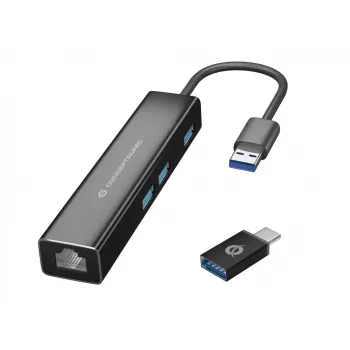 Conceptronic DONN07BA USB 3.2 Gen 1 (3.1 Gen 1) Typ-A Schwarz