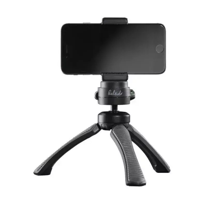 Stativ Mantona 21406 Smartphone Digitalkamera 3 Beine Schwarz Grau