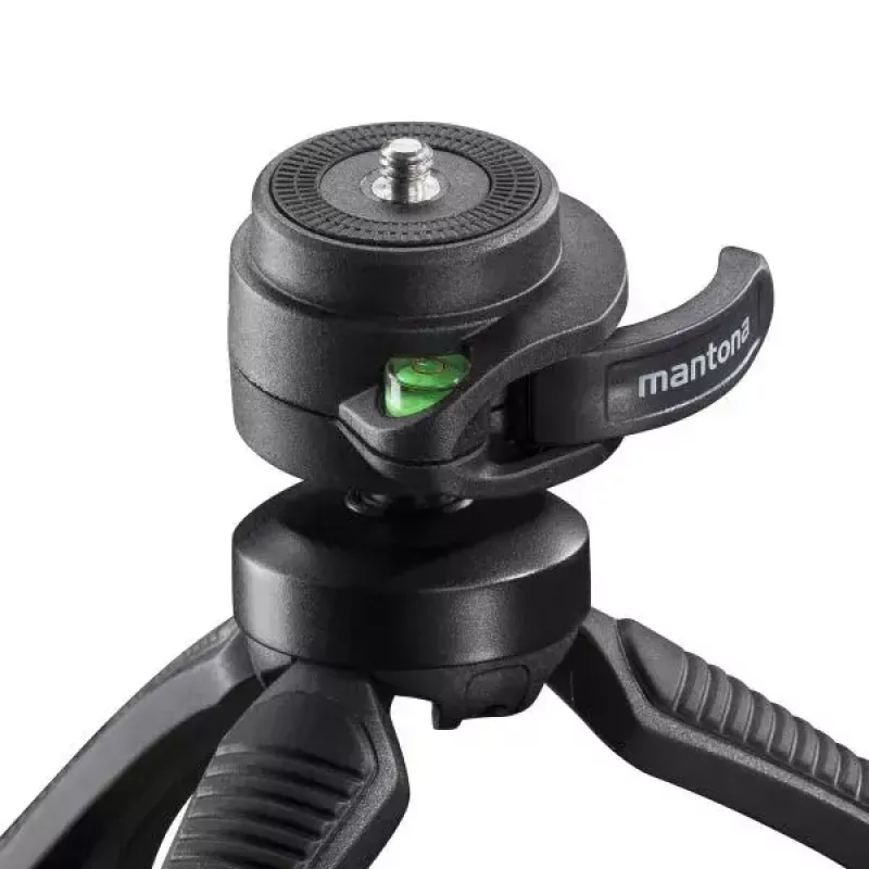 Tripod Mantona 21404 Smartphone/Digital camera 3 legs Schwarz
