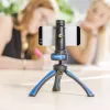 Stativ Mantona 21405 Smartphone Digitalkamera 3 Beine Schwarz Blau