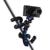 Stativ Mantona 21399 Digital-/Filmkameras 3 Beine Schwarz Blau