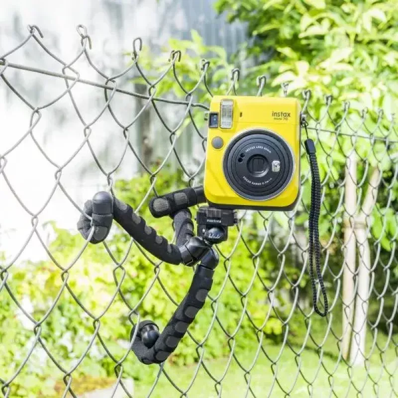 Stativ Mantona 21400 für Digital-/Filmkameras 3 Beine Schwarz Grau
