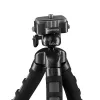 Stativ Mantona 21400 für Digital-/Filmkameras 3 Beine Schwarz Grau