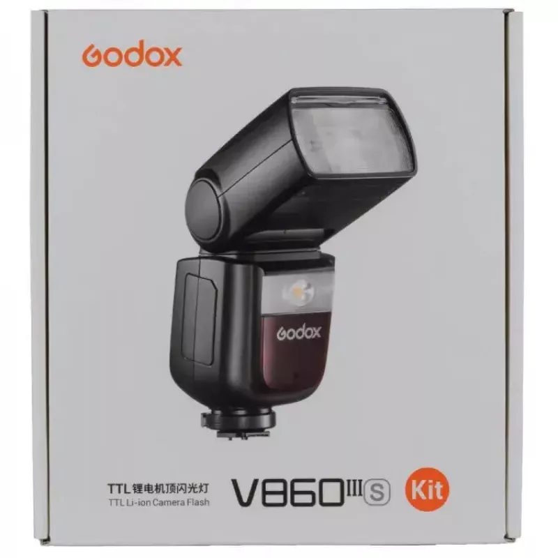 Slave-Blitz Godox Ving V860III Schwarz 1,5 s Recyclingzeit 530 g