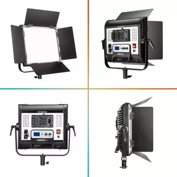 Walimex Rainbow 50 W LED-Licht Schwarz Aluminium Kunststoff 50000 h