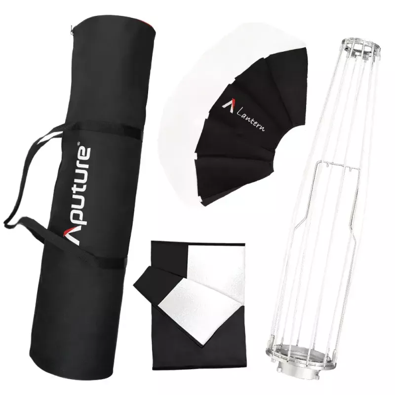 Aputure Lantern 90 Schwarz Weiß 90 cm Diffusionsabdeckung Federkäfig