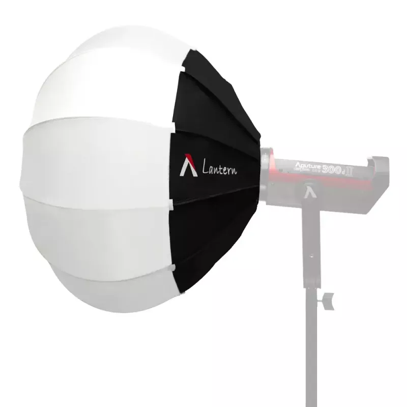 Aputure Lantern 90 Schwarz Weiß 90 cm Diffusionsabdeckung Federkäfig
