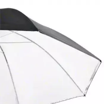 Walimex Schirm 17655 Schwarz Weiß Durchmesser 109 cm Gewicht 395 g