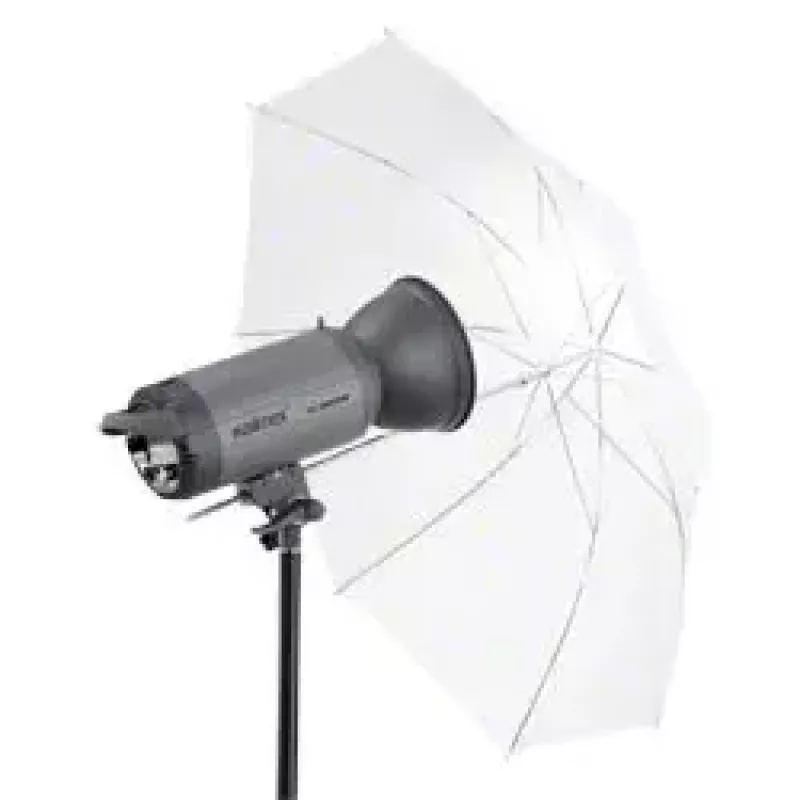 Walimex Schirm 17655 Schwarz Weiß Durchmesser 109 cm Gewicht 395 g