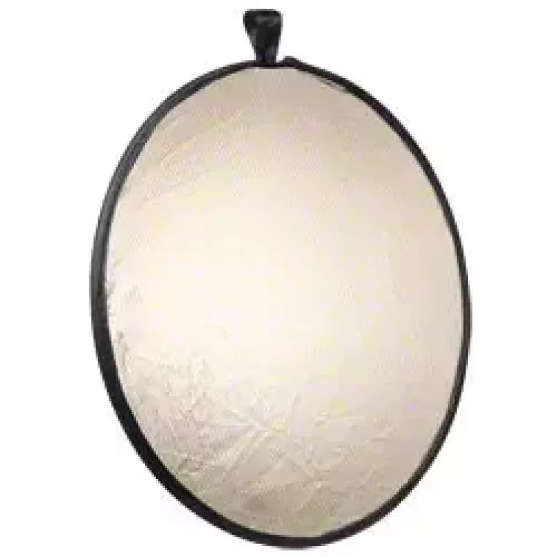 Walimex Fotostudio-Reflektor 17681 Rund Schwarz Gold Silber Transparent Weiß Durchmesser 56 cm