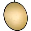 Reflektor Walimex 17690 rund gold silber 107 cm