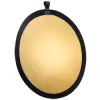 Reflektor Walimex 17689 Rund Gold Silber 56 cm