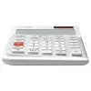Basic-Rechner Casio JE-12E-WE Desktop 12-stellig Weiß