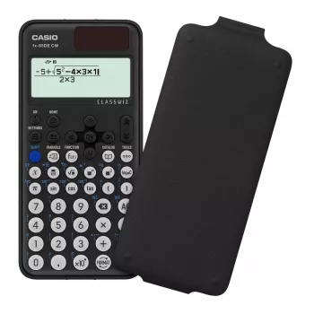 Wissenschaftlicher Taschenrechner Casio FX-85DE CW Pocket 12 Digits Schwarz