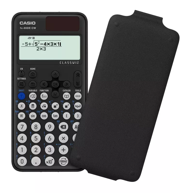 Wissenschaftlicher Taschenrechner Casio FX-85DE CW Pocket 12 Digits Schwarz