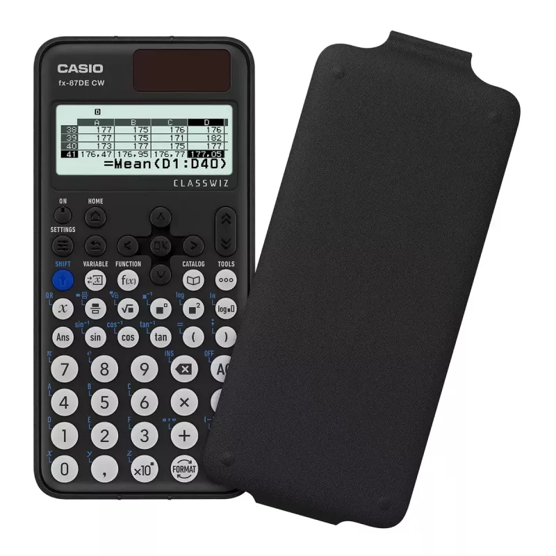 Wissenschaftlicher Taschenrechner Casio ClassWiz FX-87DE CW 12-stellig Schwarz