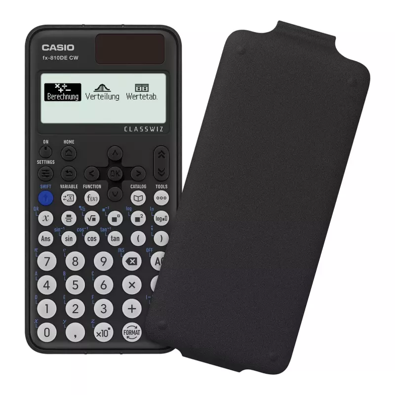 Wissenschaftlicher Taschenrechner Casio FX-810DE CX 12-stellig Schwarz