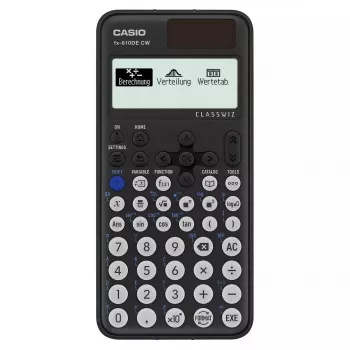 Wissenschaftlicher Taschenrechner Casio FX-810DE CX 12-stellig Schwarz
