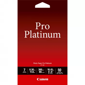 Canon PT-101 Pro Platinum Fotopapier 4x6 inch – 50 Blatt