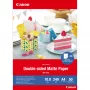 Canon MP-101D Doppelseitiges Mattpapier, A4, 50 Blatt, Matt, 240 g/m², A4, 10,8 µm, 50 Stk.