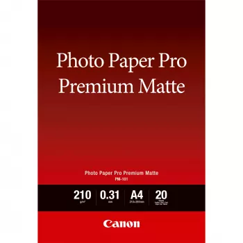 Canon PM-101 Premium Matte Fotopapier A4 - 20 Blatt