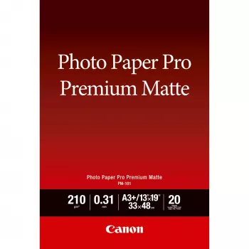 Canon PM-101 Premium Matt Fotopapier A3 Plus – 20 Blatt
