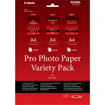 Canon PVP-201 Pro Fotopapier Sortiment A4 - 15 Blatt