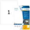Selbstklebendes Druckeretikett HERMA Labels A4 Outdoor-Folie 210x297 mm