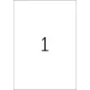 Selbstklebendes Druckeretikett HERMA Labels Premium A4 210x297 mm