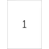 Selbstklebendes Druckeretikett HERMA Labels Premium A4 210x297 mm