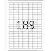 Selbstklebendes Druckeretikett HERMA Labels Premium A4 25,4x10 mm 4725 Stück