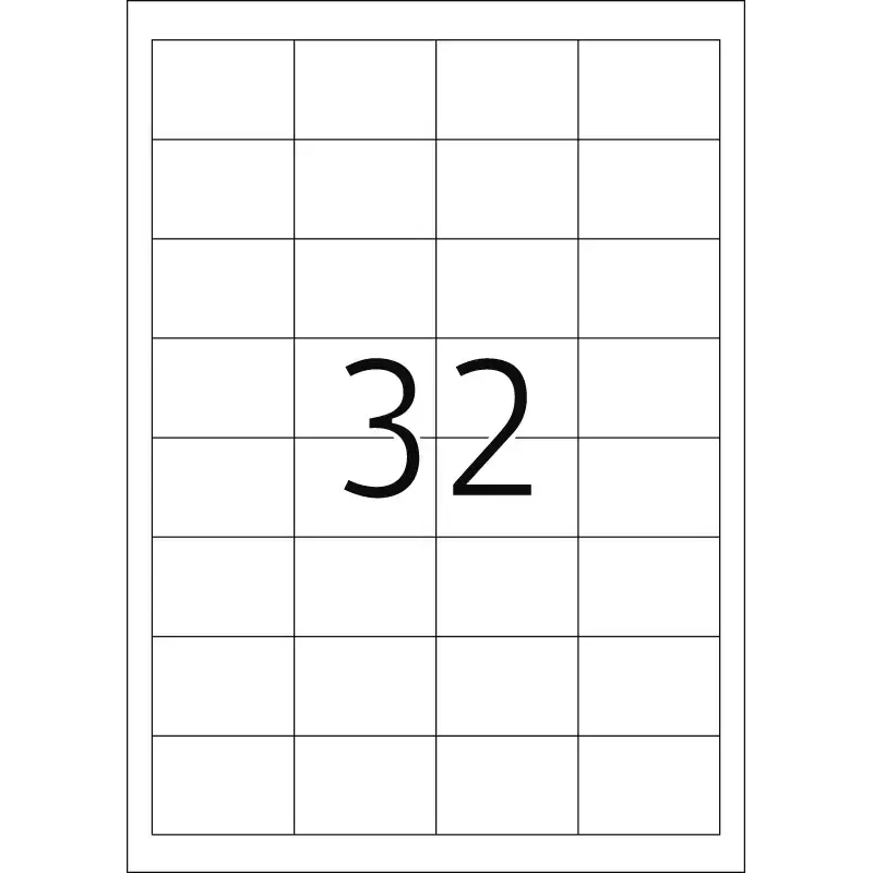 Selbstklebende Druckeretiketten HERMA Labels Premium A4 48,3 x 33,8 mm