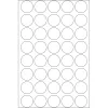 HERMA 2257 Siegel-Etiketten rund transparent extra starke Haftung