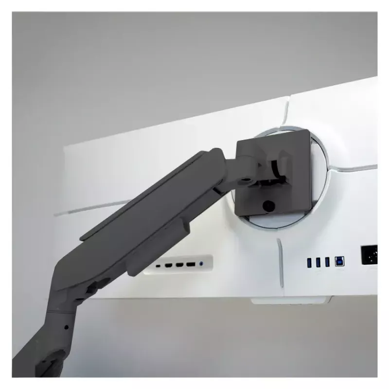 Monitorhalterung LC-Power LC-EQ-A49B 124,5 cm Schwarz Klemme 20 kg