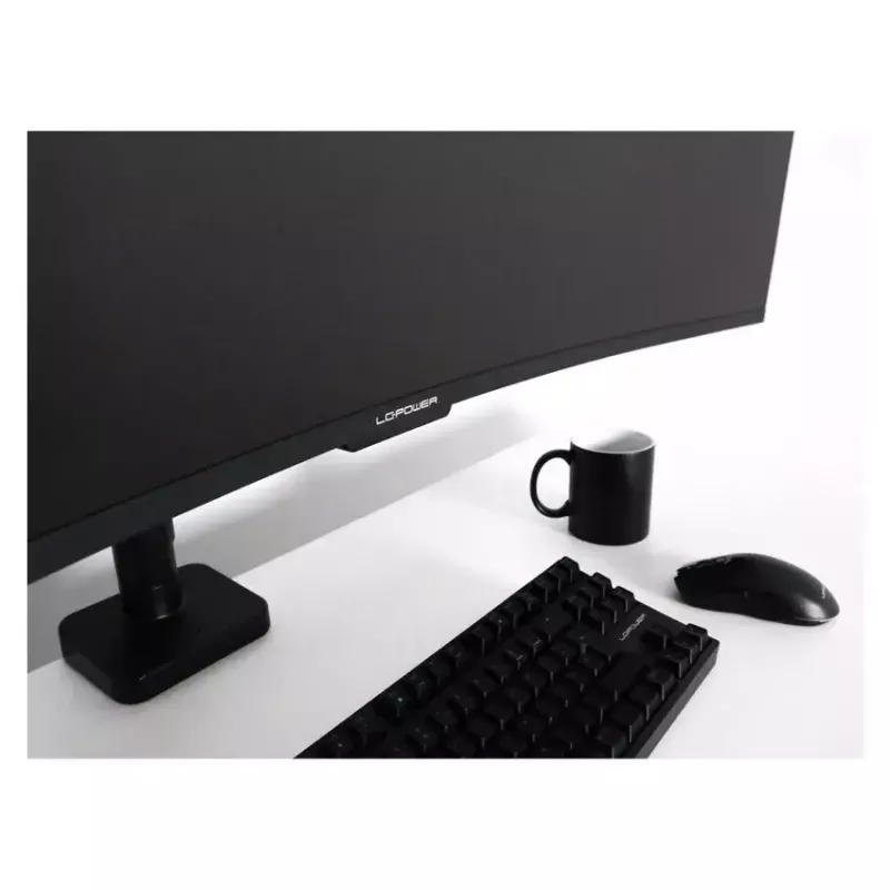 Monitorhalterung LC-Power LC-EQ-A49B 124,5 cm Schwarz Klemme 20 kg